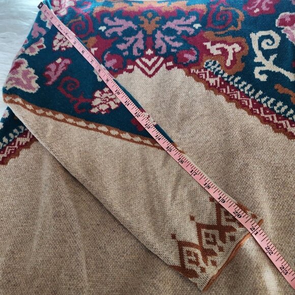 Sundance Journey East Sweater Womens size Small Oversized Boho Southwestern - Picture 11 of 15